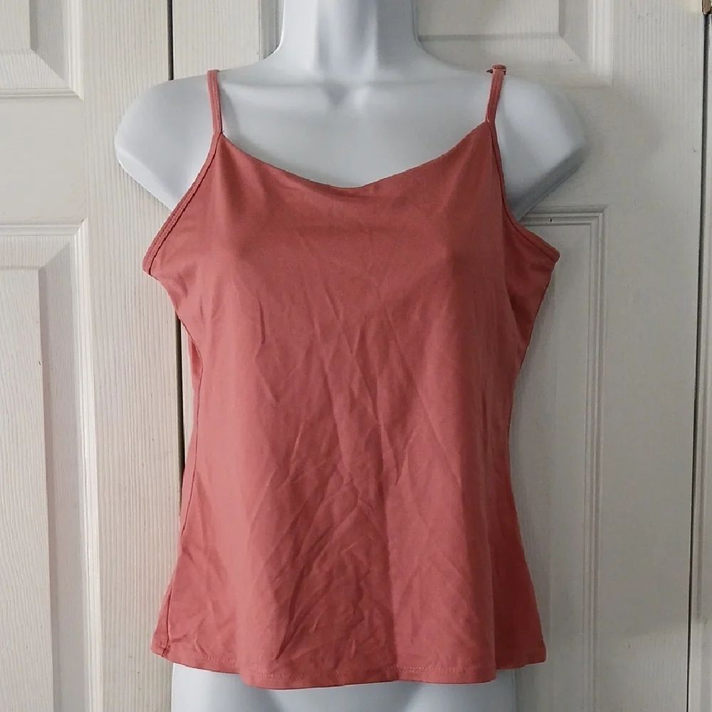 New York & Company dusty mauve cami top Sz  L NWOT